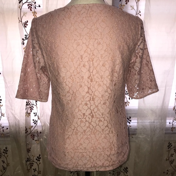 Boden Lace Blouse (#A15) - Picture 3 of 7